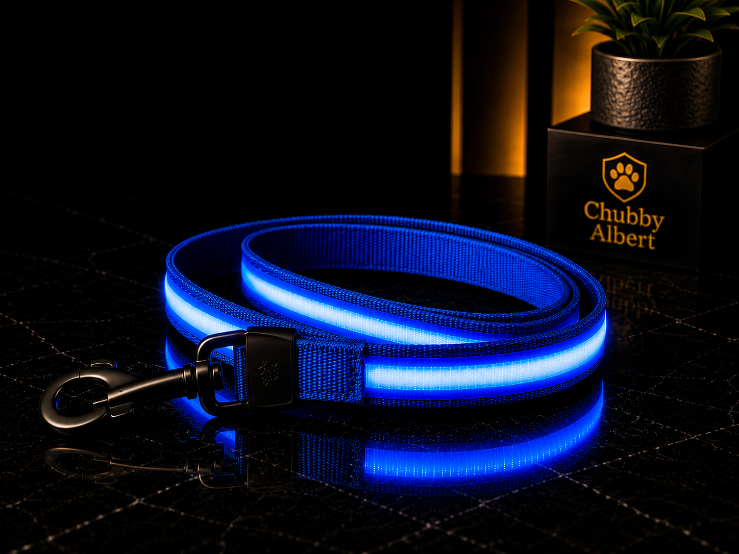 Chubby Albert™️ GlowSafe Leash