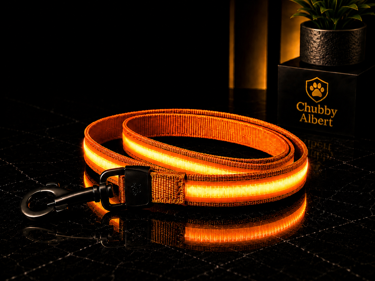 Chubby Albert™️ GlowSafe Leash